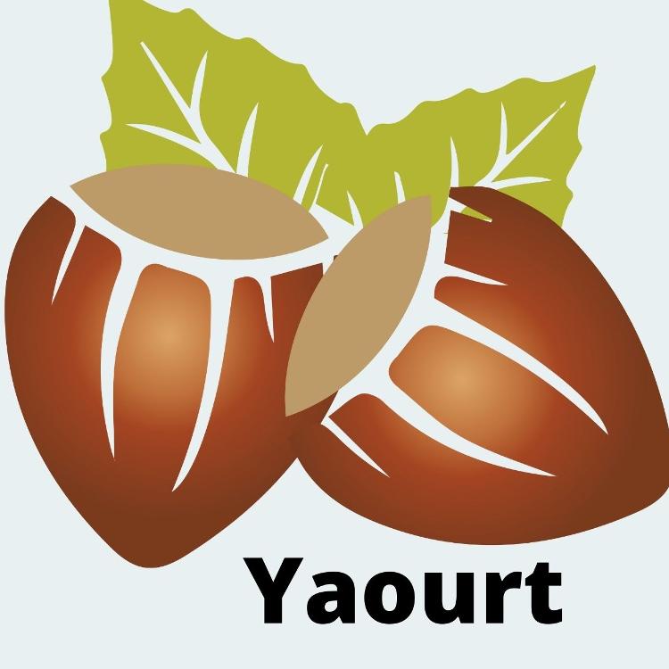 Yaourt brassé noisette - Jardin de la Molière