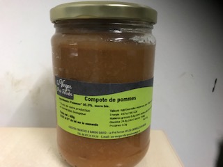 Compote de Pommes  - BELLE BEILLE
