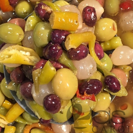 Olives cocktail pimenté