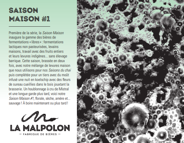 SAISON MAISON #1 75CL