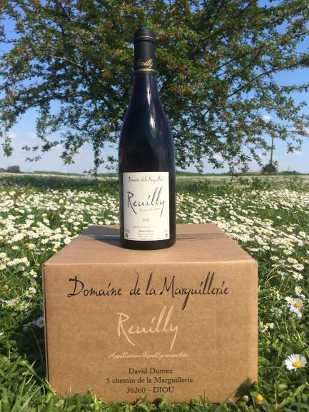 LOT  3 bouteilles AOC REUILLY ROUGE pinot noir - DOMAINE DE LA MARGUILLERIE-EARL DUMEZ / DOMAINE DE LA MARGUILLERIE- retiré