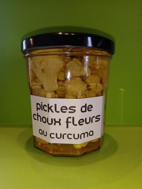 Pickles de choux fleur au curcuma - LES BOCAUX DE CARO