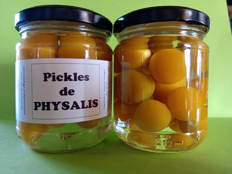 Pickles de physalis - LES BOCAUX DE CARO