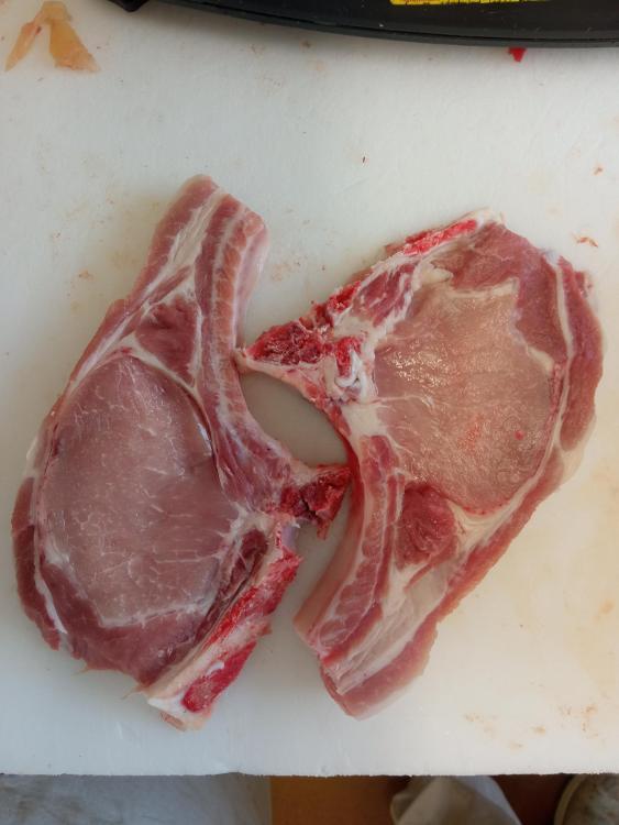 Côte filet de porc bio 2 pièces AUCLAIR-ENGUERRAN AUCLAIR- retiré