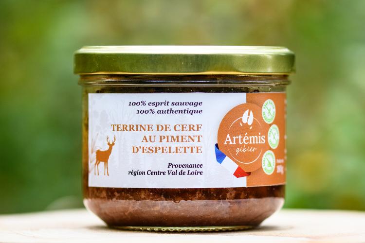 Nouveau: Terrine de Cerf au piment d'espelette