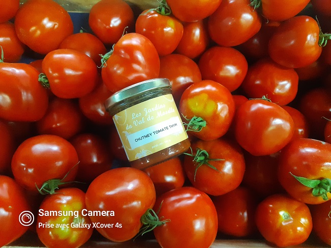 Chutney  tomate thym