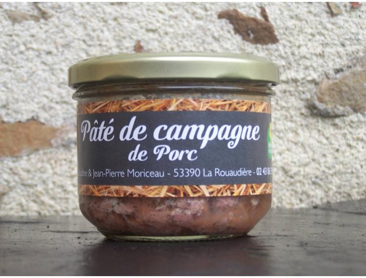 Pâté de campagne - porc 190 g - Ferme La Janvrie - C & JP Moriceau