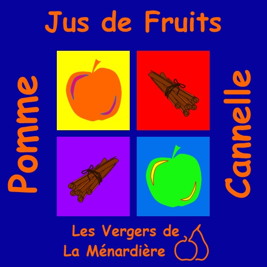 Jus de Pomme Cannelle - VERGERS DE LA MENARDIERE