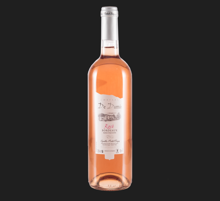 Château de Damis - Bordeaux Rosé (1 bouteille de 0.75L)