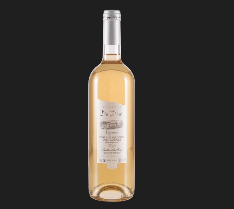 Château de Damis Moelleux 2020 - Côtes de Bordeaux Saint Macaire (1 bouteille de 0.75L)