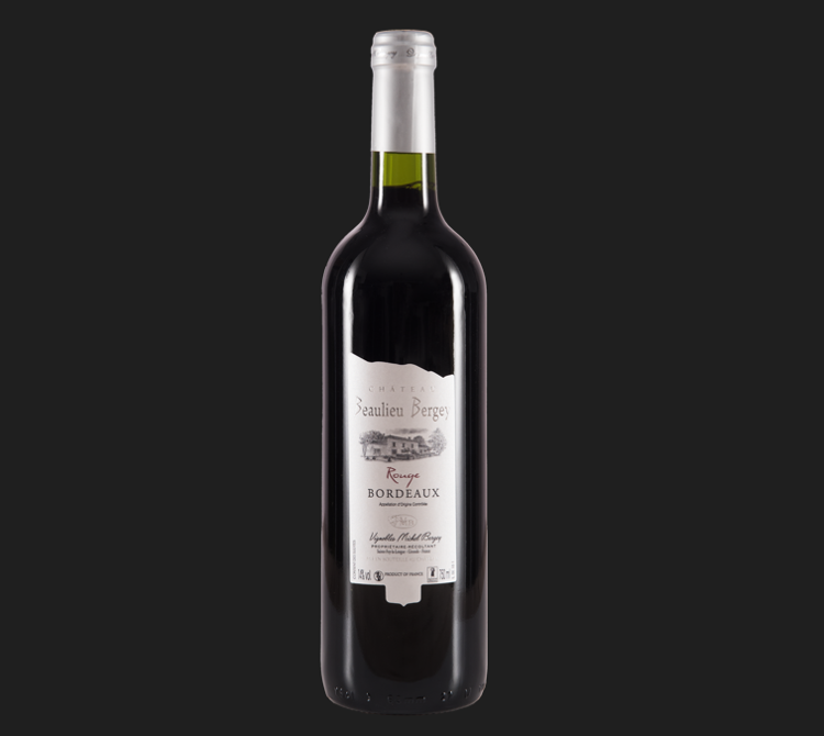 Château Beaulieu-Bergey 2019 - Bordeaux Rouge (1 bouteille de 0.75L)