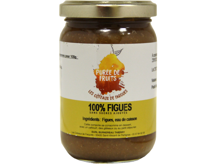 Purée de fruits 100% Figues (220g)