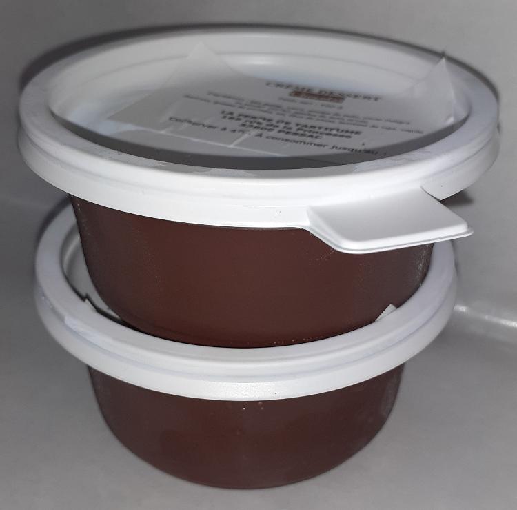 Crème dessert chocolat par 2 (300g)