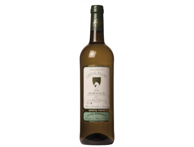 Domaine de Cheval Blanc - "Cuvée Barrique" 2019 - Bordeaux - Blanc sec (1 bouteille de 0.75L)