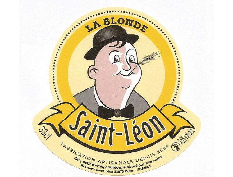 Bière blonde bio Saint Léon (75 cl)