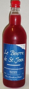 "BOURRU" ROSE 75cl- Moût de raisin partiellement fermenté