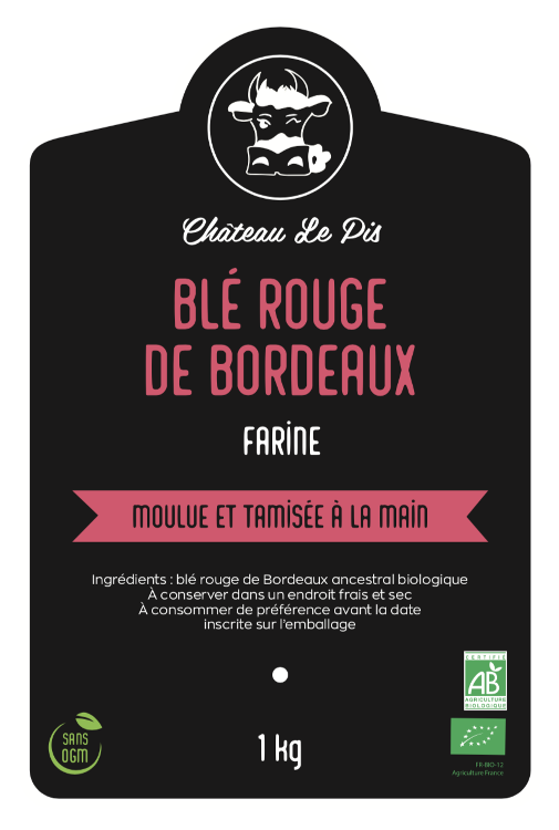 Farine de Blé Rouge de Bordeaux BIO