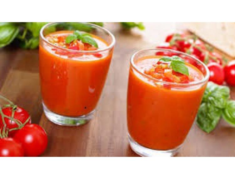 Gaspacho de Tomates au basilic