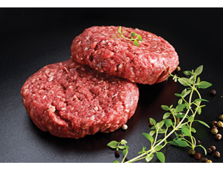Préparation bouchère - Hachés de bœuf nature (2 steaks - 290g minimum)