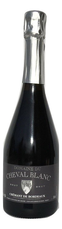 Domaine du Cheval Blanc - Crémant de Bordeaux Brut ( 1 bouteille 0.75 L)