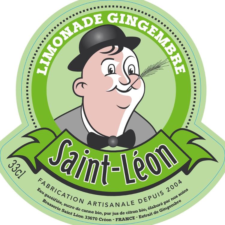 Limonade gingembre bio Saint Léon ( 1 bouteille de 75 cl)
