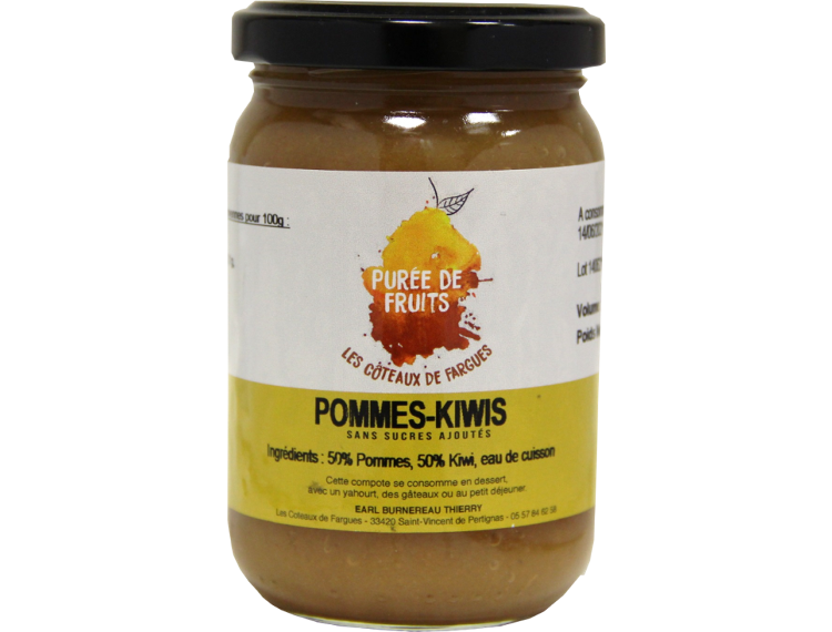 Purée de fruits Pommes-Kiwis (220g)