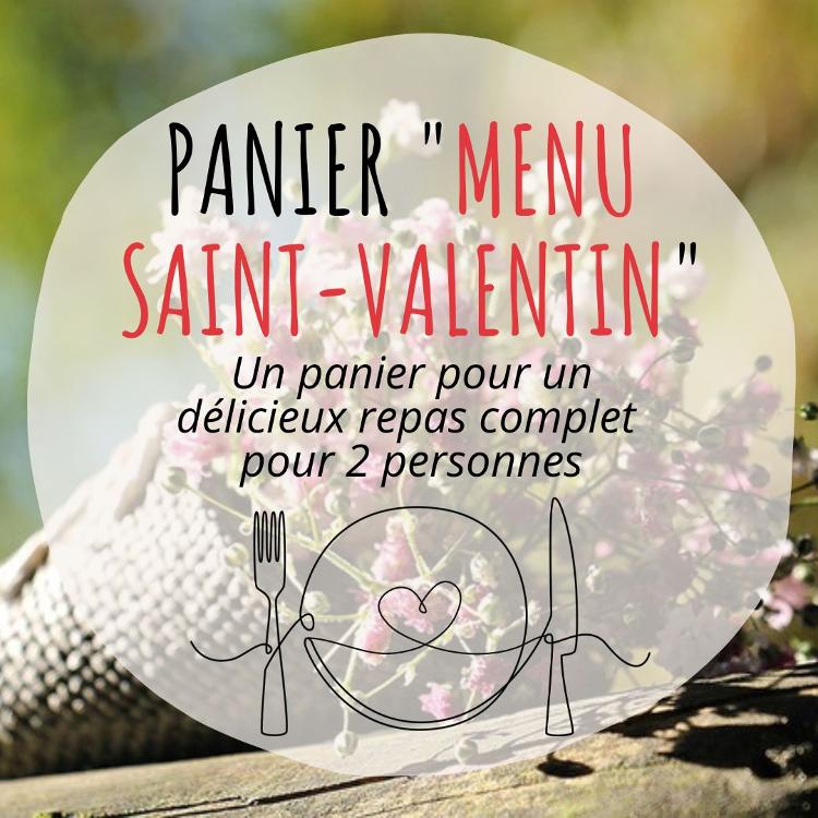 Panier "Menu Saint-Valentin"