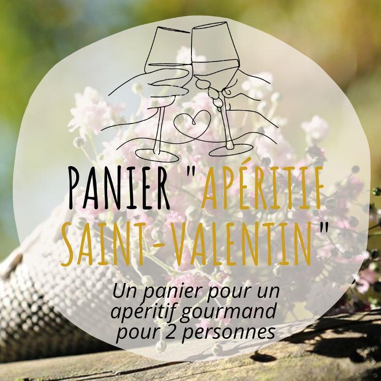 Panier "Apéritif Saint-Valentin"