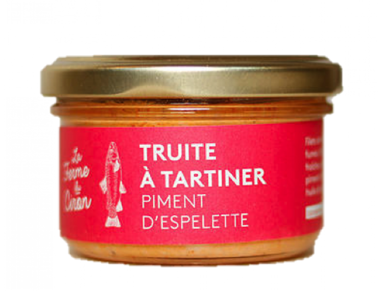 Truite à Tartiner au Piment d'Espelette (90g)