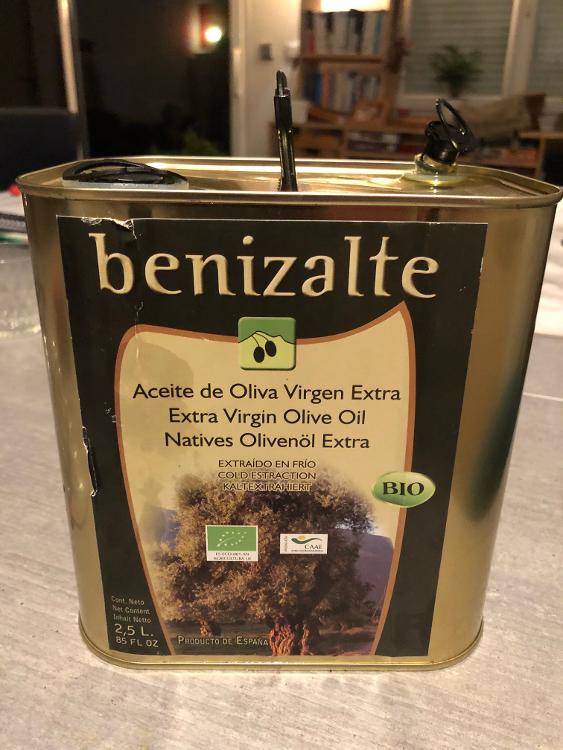 Huile d'olive 2,5 litres