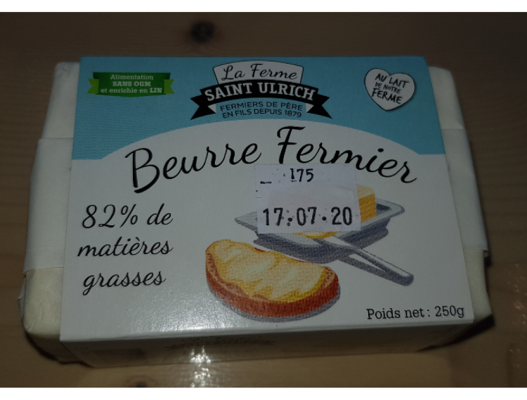 Beurre 250g