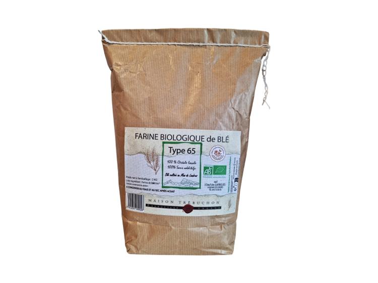 Farine de blé biologique T65