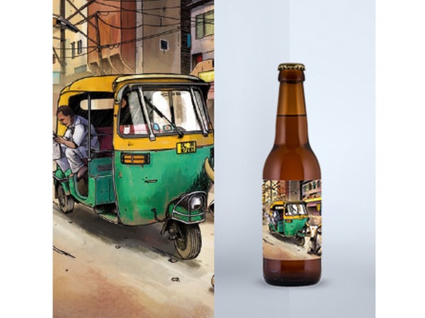 Bière Ambrée 7,5% Delhi Delhi - SKUMENN 33cl