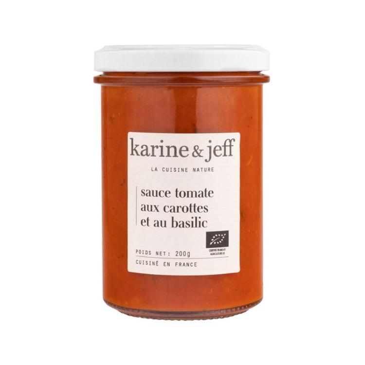 Sauce tomate aux carottes et basilic 200g (tomate origine France)