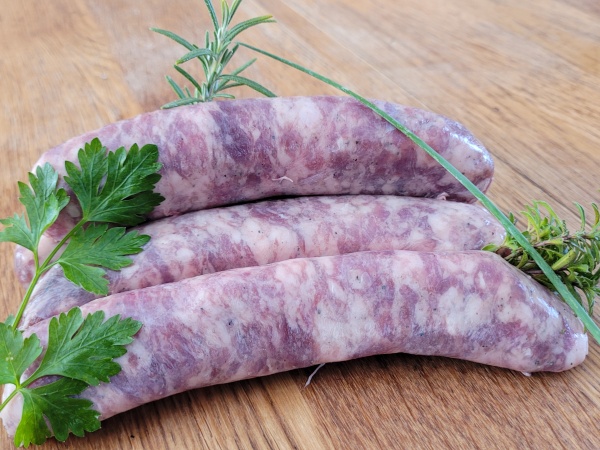 Pack 20 saucisses pur porc blanc de l'ouest - Origine France (35)