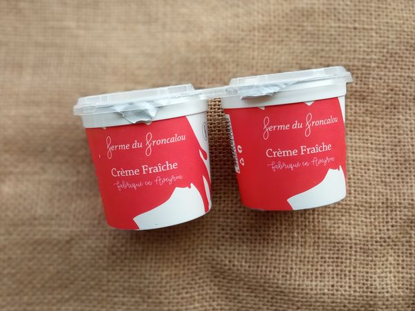 Crème fraîche (2x100g)