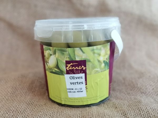 Olives noires (entières, en pot)