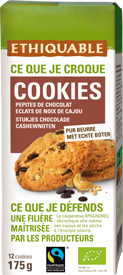 Cookies chocolat noix de cajou - pur beurre