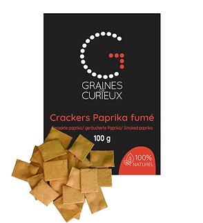 crackers paprika fumé
