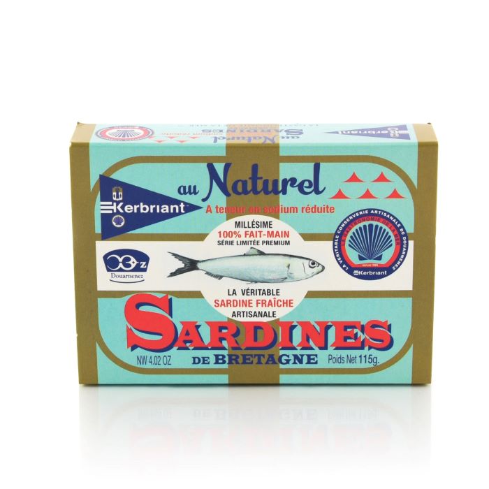Sardine au Naturel - Conserverie Artisanale Kerbriant