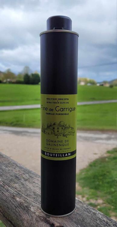 Huile d'Olive Vierge Extra "Bouteillan", Fine Guarrigue - 50 CL - Famille Purseigle
