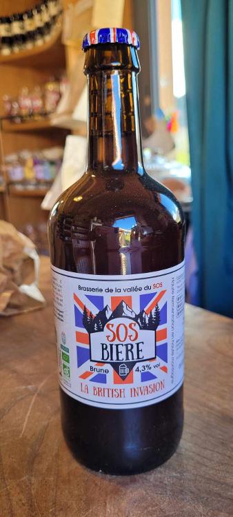 Bière Brune 'La British Invasion' - 50cl - Brasserie Sos
