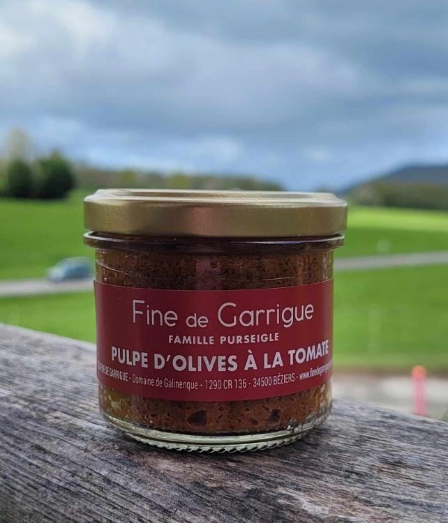 Pulpe d'olives à la tomate - 90Gr - Fine de Garrigue