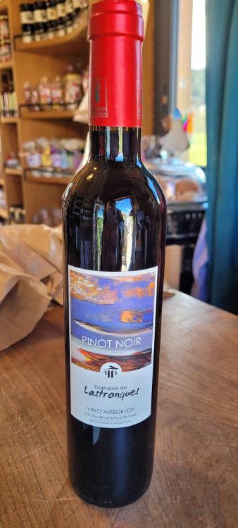 Vin rouge "Pinot Noir" - Domaine de Lastronques 50cl