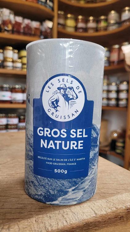 Gros sel nature 500gr - Les sels de Gruissan