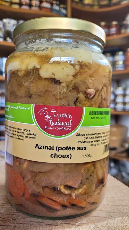 Azinat potée aux choux - 1,5Kg - Les terroirs du Plantaurel
