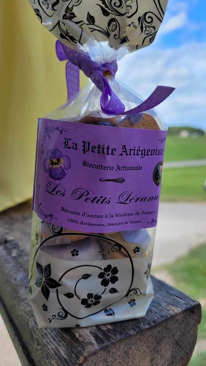 Biscuits Les Petits Léranais à la violette - La petite Ariégeoise