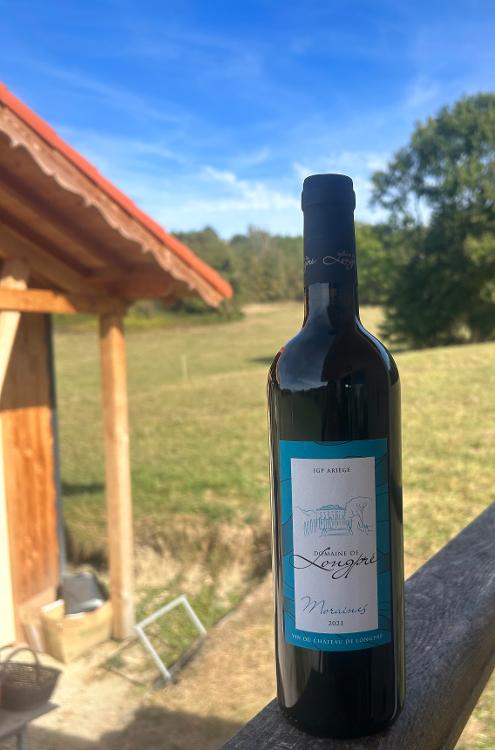 Vin Rouge Les Moraines 2021 - Domaine de Longpré