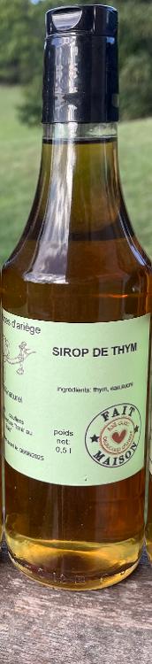 Sirop de Thym - Les délices d'Ariège