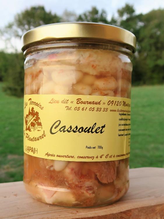 Cassoulet - 700g -Les terroirs du Plantaurel